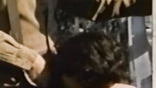 Stud with mustache sucks his man and drills him raw