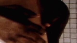 Real men enjoy interracial bareback in classic porn video