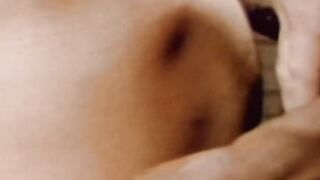Real men enjoy interracial bareback in classic porn video