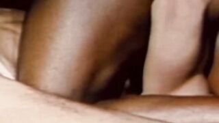 Real men enjoy interracial bareback in classic porn video