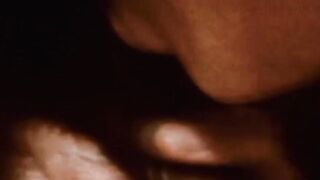 Real men enjoy interracial bareback in classic porn video
