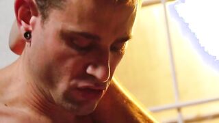 Stranger anal fucks gay outdoors at night