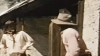 Gay cowboys having an orgy with lots of cocksucking fun