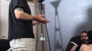 Teen Ashton Haze loves taking doggy style from her stepdad