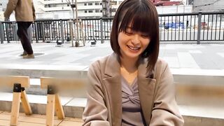 Skinny Japanese teeny with tight welcoming cunt. She has clean hairless voluptuous snatch. Fellatio & Cummed. Part one