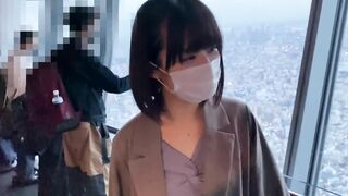 Skinny Japanese teeny with tight welcoming cunt. She has clean hairless voluptuous snatch. Fellatio & Cummed. Part one