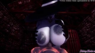 Resident Evil Anime 3D - point of view Lady Dimitresku boobjob and cowgirl style with jizzed - Hentai Manga Japanese Porn Tape - First person realistic clip