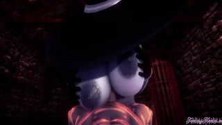 Resident Evil Anime 3D - point of view Lady Dimitresku boobjob and cowgirl style with jizzed - Hentai Manga Japanese Porn Tape - First person realistic clip