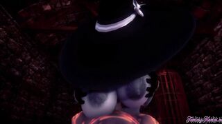 Resident Evil Anime 3D - point of view Lady Dimitresku boobjob and cowgirl style with jizzed - Hentai Manga Japanese Porn Tape - First person realistic clip