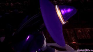 Genshin Impact Anime  3D - Mona Boobjob and Banged - Animated manga Japanese Animated Porn tape