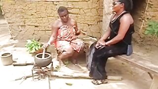 SHE CAUGHT ME FUCKING MY STEP BROTHER INSIDE MY GRANDMA'S HOUSE AND SHE JOINED US, MY SIN SISTERZ SOMEWHERE INSIDE AFRICA scene2