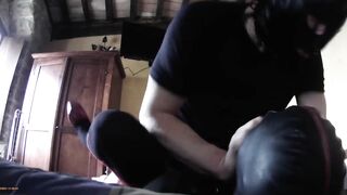 Compilation of tied rough pounded with screaming orgasms into pantyhose and heels