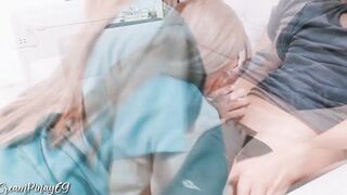 Pinay Nurse Kinantot ng Pasyente at Tinurukan ng Tamod
