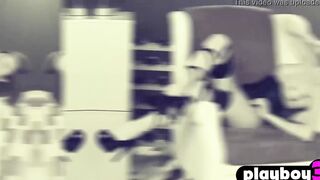 Goddess Euro red haired Cutie Kami passion showing off into crazy sexy african underwear