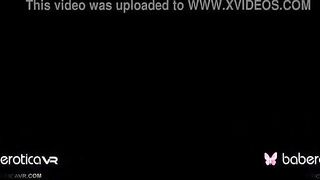 Solo penis teaser, Red Fox is masturbating again, into VR