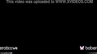 Solo penis teaser, Red Fox is masturbating again, into VR