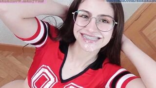 BEST BARELY LEGAL CUMSHOTS CUMPILATION VOL.one BY SHANAXNOW