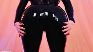 Rubber bdsm pvc free porn xxx movie with milf Arya Grander