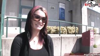 British red head 18 pick up on street for home sex