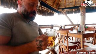 HOLIDAY OUTDOORS PICK UP - German tourist meet and banged! spanish barely legal over EroCom Date for Street Sex pov