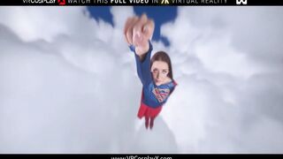 Dark Haired 18 Yo Sybil A As SUPERGIRL Making Up After Forgetting Anniversary