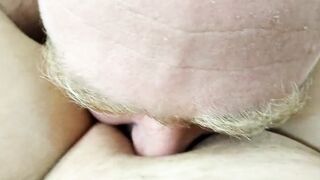 Just older real married lovers: point of view head & twat licking...