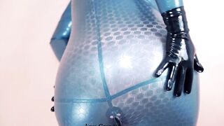 hot milf Arya Grander bondage camgirl satisfaction with dirty clothes