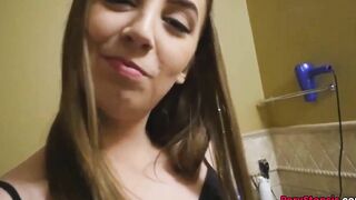 Stepbrother Helps Out Turned On Adorable Stepsister By Banging Her Rough