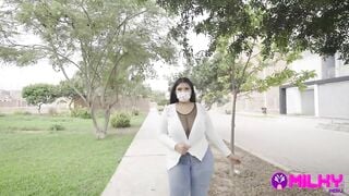 Ella puso una sola condición para seguir grabando porno y fue follar con un desconocido…. La beautiful tetona Mishell is back