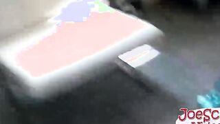 Joe shows Eric why guys are better than girls in giving a bj
