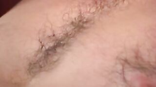 Nipple pierced mature thug makes himself blast out a load
