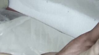 Amateur stud takes hard cock balls deep and raw in his ass