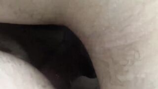 Amateur stud takes hard cock balls deep and raw in his ass
