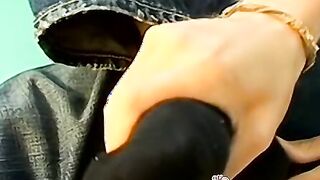 Blond twink Colby Bonds cums load after stroking his cock