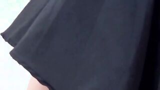 Classy Japanese babes filmed peeing in closeup