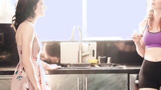 Redhead Kendra James fingering stepdaughter Rosalyn Sphinx
