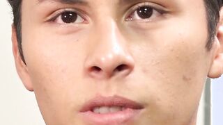 Young latino smooth asshole drilled roughly by raw cock