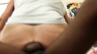 Black stallion dicks and creampies cock hungry white guy