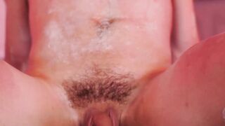 Twink Justin Cross Blows Big Dick Before Riding In Paint