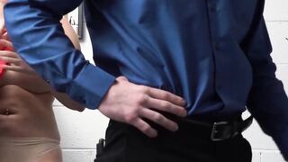 Big tits Vanessa Cage bent over and POV fucked on the table