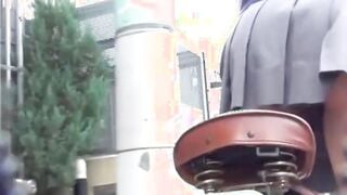 Japanese schoolgirl babes filmed by watchful voyeur