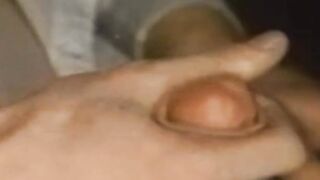 Gay guys masturbate hard outside and shoot their load