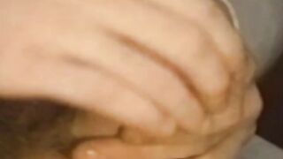 Gay guys masturbate hard outside and shoot their load