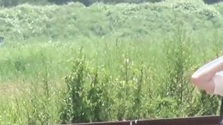 Japanese schoolgirls peeing really hard at lunch break
