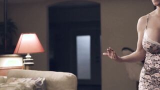 Stepmom and teen double teamed by big dicked studs