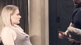 Stepdad fucks his stepdaughter from behind like a lil slut