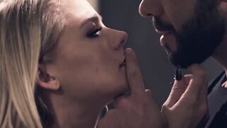 Stepdad fucks his stepdaughter from behind like a lil slut
