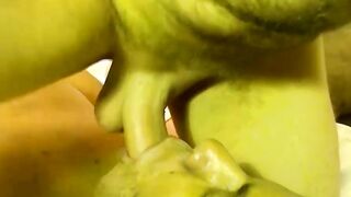 Horny Joe loves the taste of a white cock filling his mouth