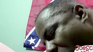 Straight dude has a swollen headed dick that looks so tasty
