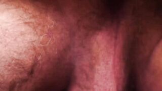 Bear enjoys pounding from equally hung masculine bear stud